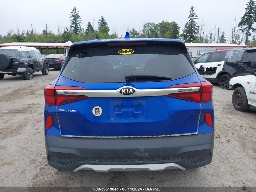 2021 Kia Seltos Lx VIN: KNDEPCAA1M7127234 Lot: 39619041