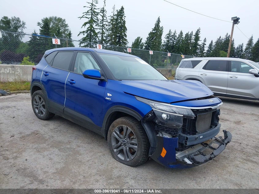 2021 Kia Seltos Lx VIN: KNDEPCAA1M7127234 Lot: 39619041