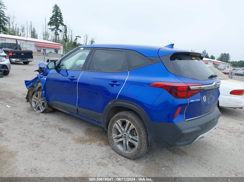 2021 Kia Seltos Lx VIN: KNDEPCAA1M7127234 Lot: 39619041