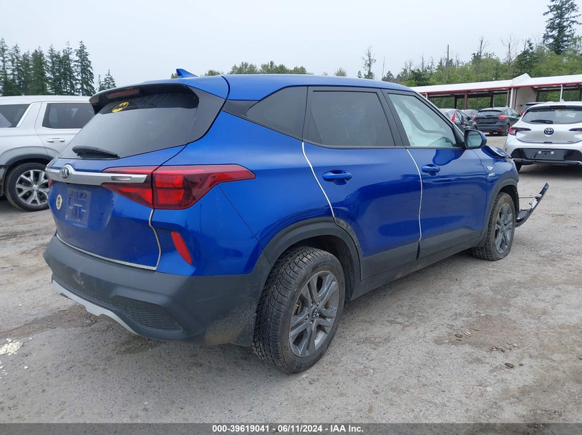 2021 Kia Seltos Lx VIN: KNDEPCAA1M7127234 Lot: 39619041