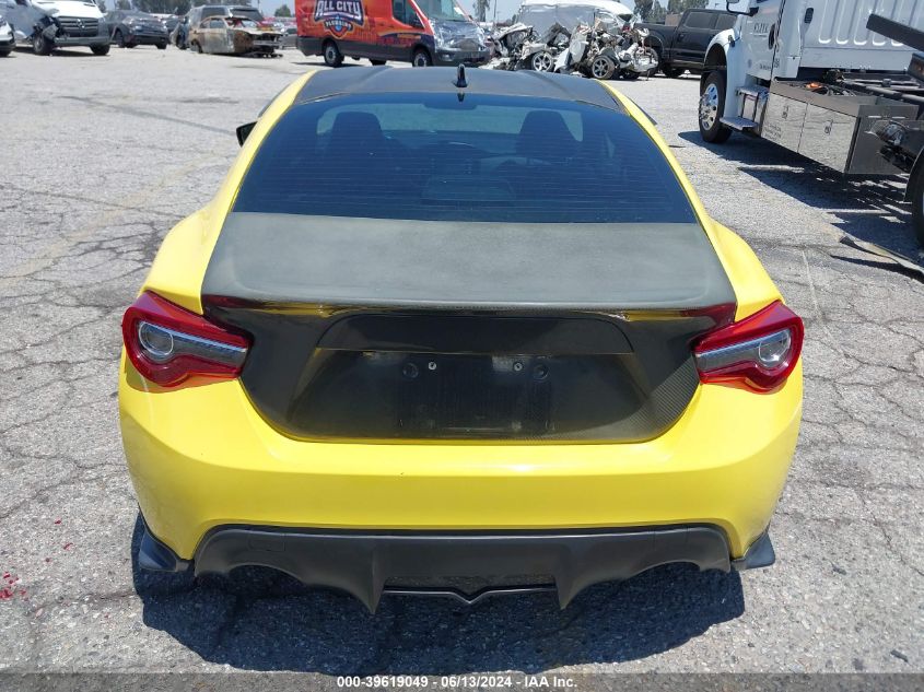 2017 Subaru Brz Series. Yellow VIN: JF1ZCAC12H9601268 Lot: 39619049