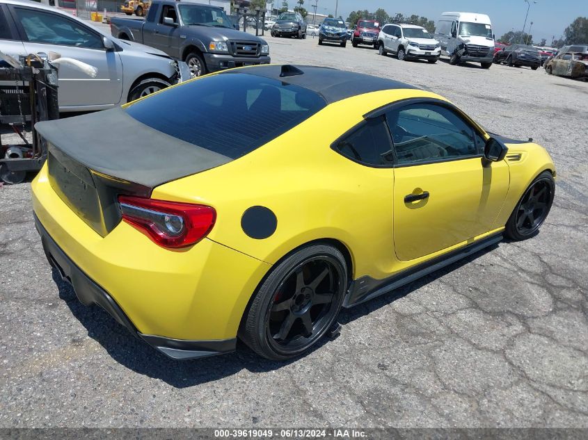 2017 Subaru Brz Series. Yellow VIN: JF1ZCAC12H9601268 Lot: 39619049