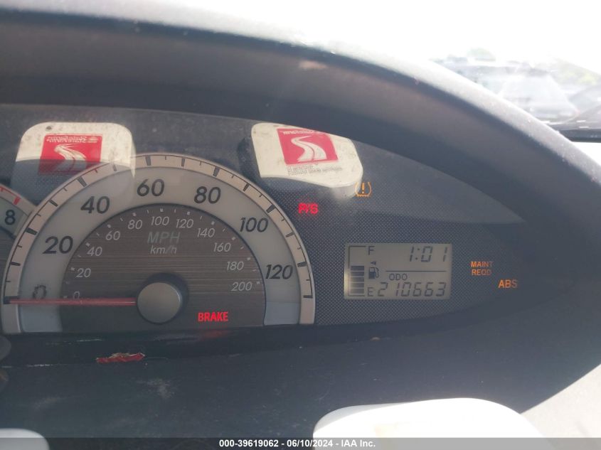 2008 Toyota Yaris S VIN: JTDBT923681207798 Lot: 39619062