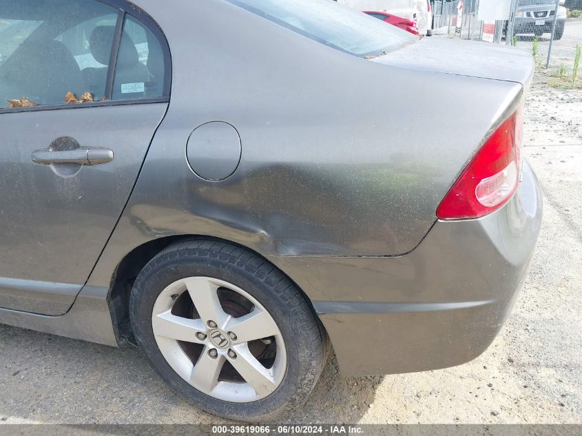 2008 Honda Civic Ex-L VIN: 2HGFA16928H317435 Lot: 39619066