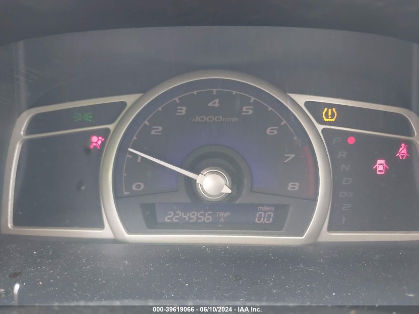 2008 Honda Civic Ex-L VIN: 2HGFA16928H317435 Lot: 39619066