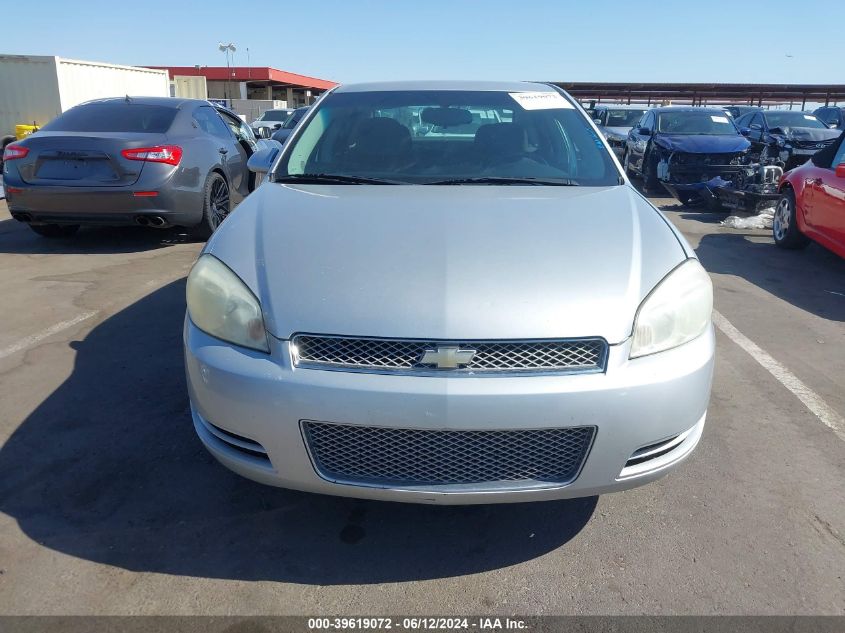 2013 Chevrolet Impala Ls VIN: 2G1WF5E39D1251062 Lot: 39619072
