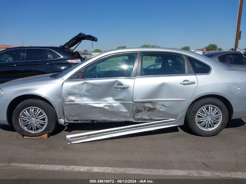 2013 Chevrolet Impala Ls VIN: 2G1WF5E39D1251062 Lot: 39619072