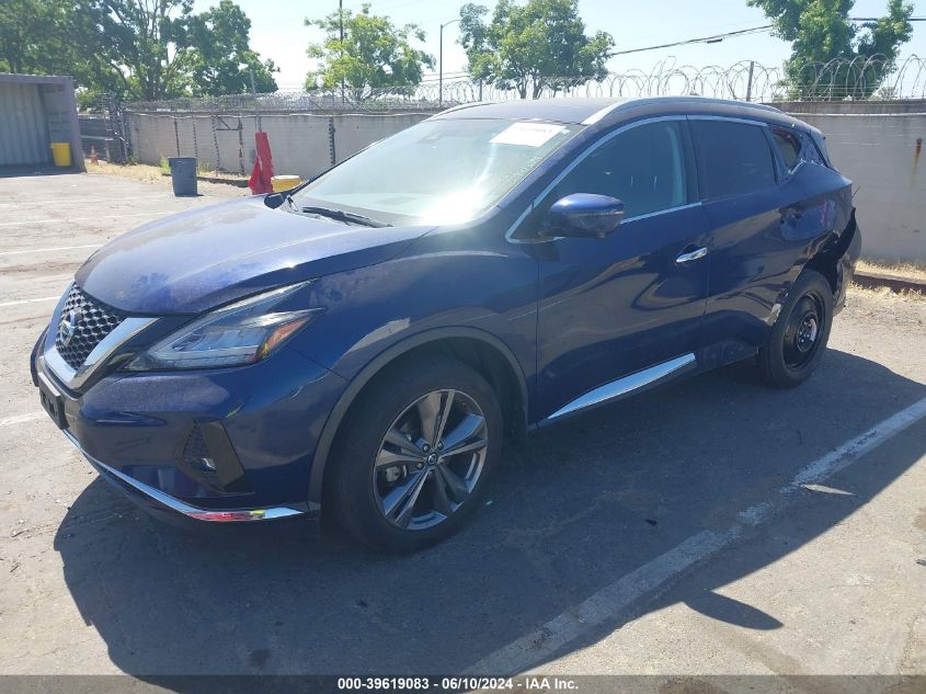 5N1AZ2MJ7KN132571 2019 NISSAN MURANO - Image 2