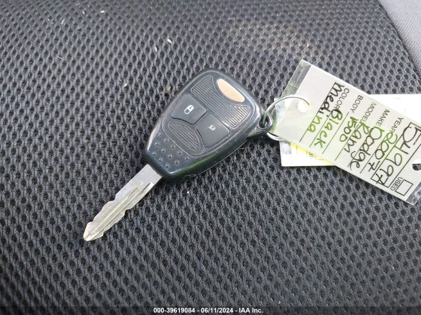 2007 Dodge Ram 1500 Slt VIN: 1D7HA18P87S272159 Lot: 39619084