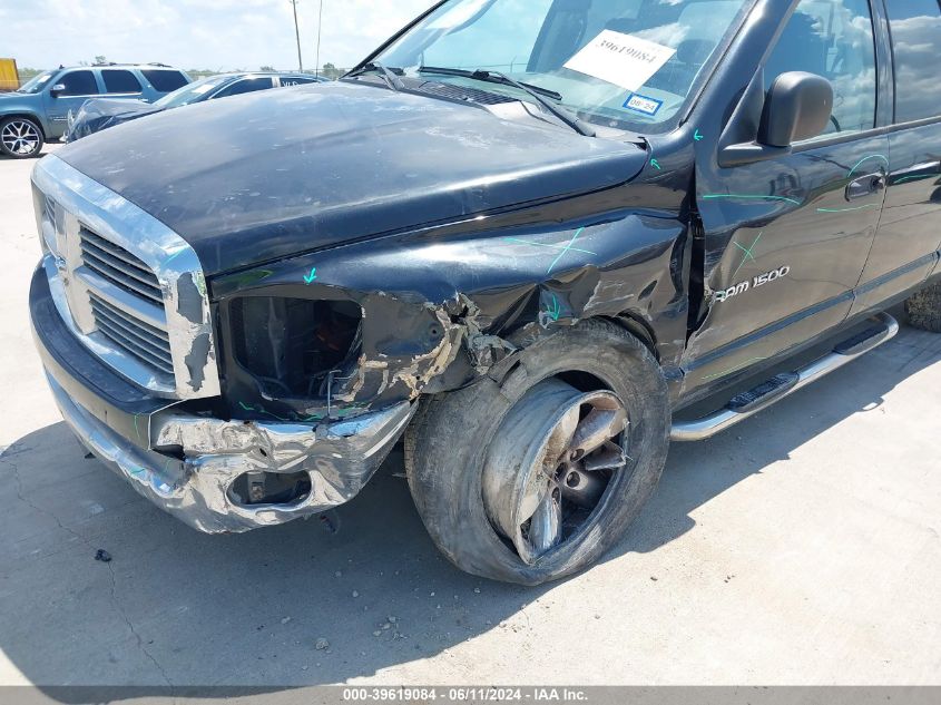 2007 Dodge Ram 1500 Slt VIN: 1D7HA18P87S272159 Lot: 39619084