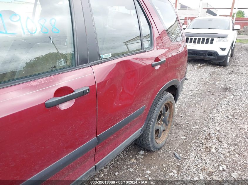 2003 Honda Cr-V Lx VIN: SHSRD78493U159724 Lot: 39619088