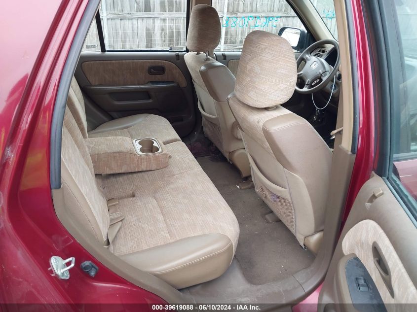 2003 Honda Cr-V Lx VIN: SHSRD78493U159724 Lot: 39619088