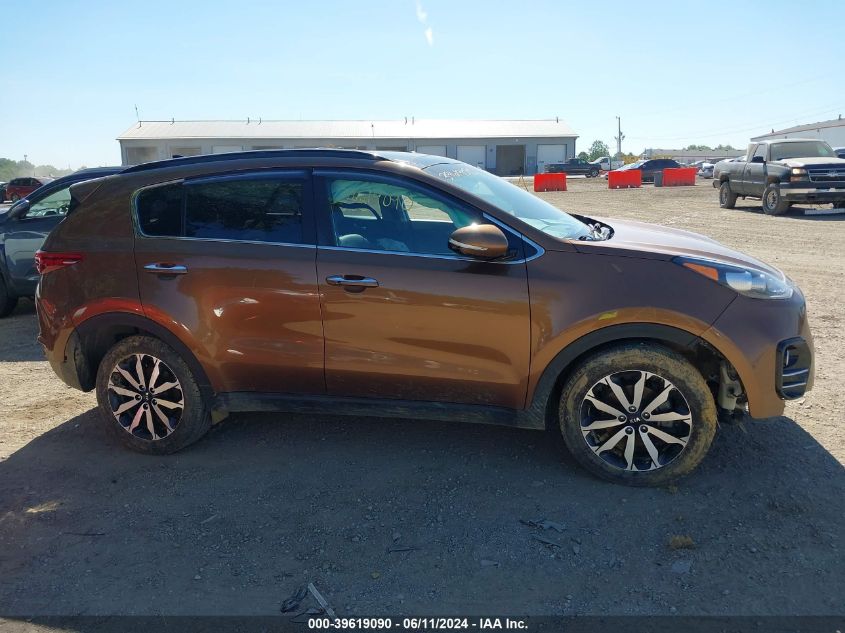 2019 Kia Sportage Ex VIN: KNDPN3AC3K7507768 Lot: 39619090