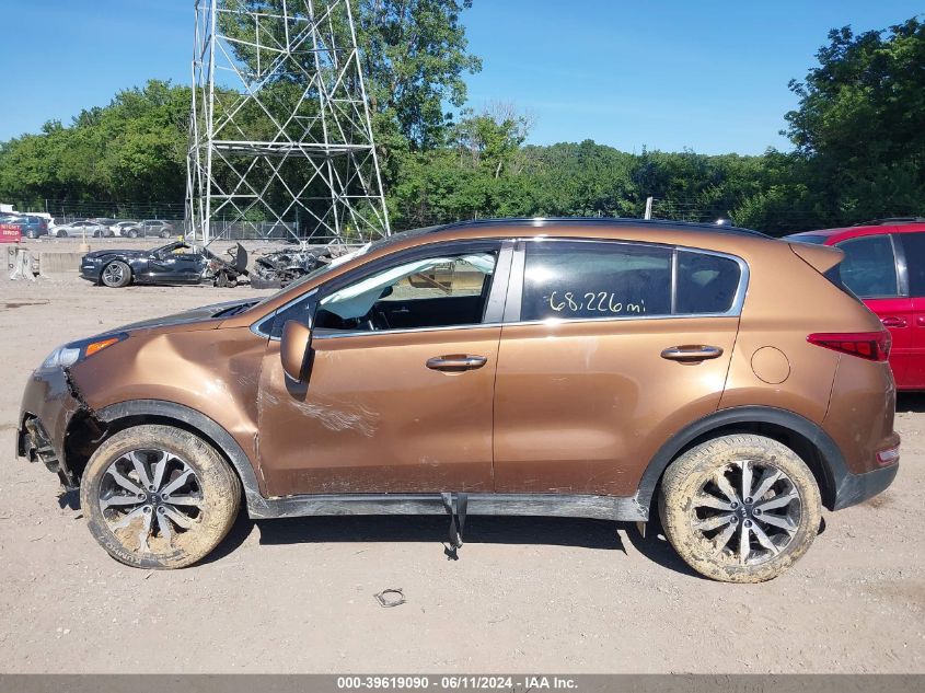 2019 Kia Sportage Ex VIN: KNDPN3AC3K7507768 Lot: 39619090