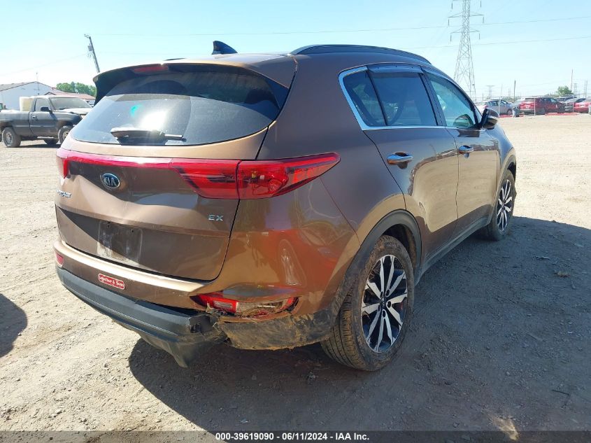 2019 Kia Sportage Ex VIN: KNDPN3AC3K7507768 Lot: 39619090