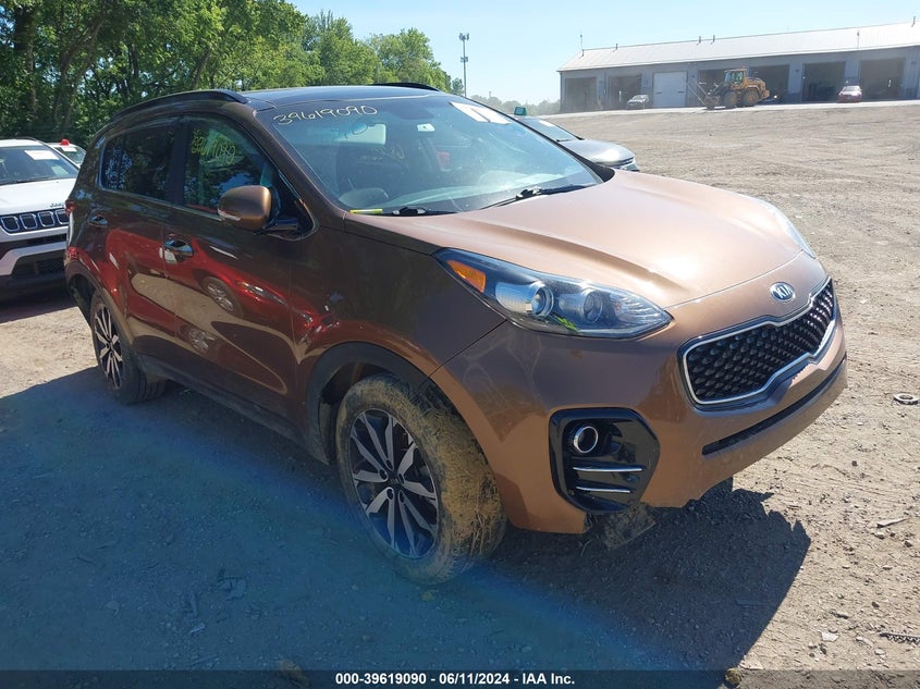 VIN KNDPN3AC3K7507768 2019 KIA SPORTAGE EX