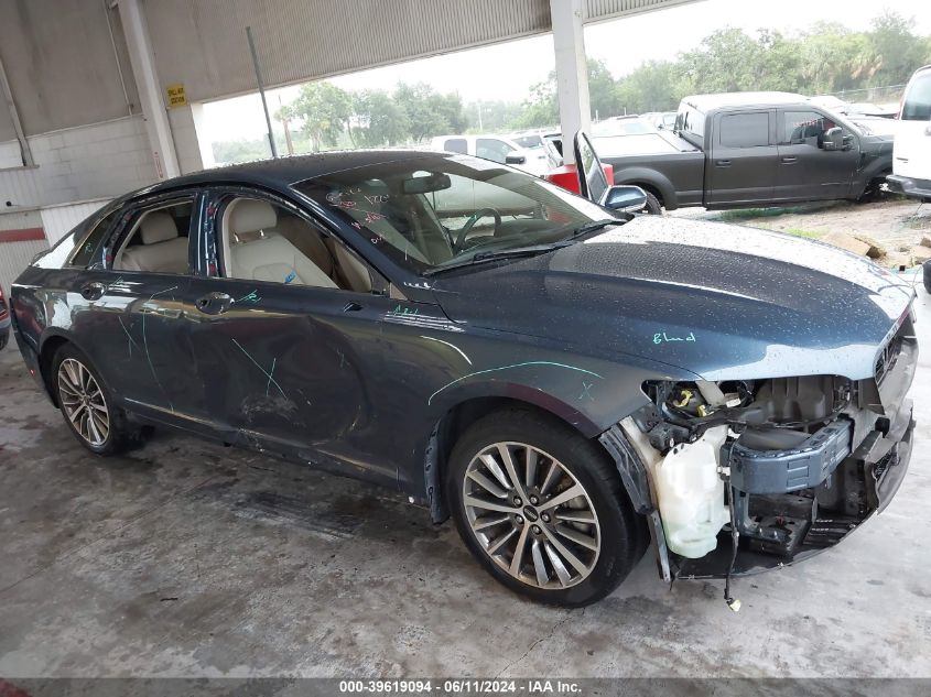 2018 Lincoln Mkz Hybrid Premiere VIN: 3LN6L5KU0JR607544 Lot: 39619094