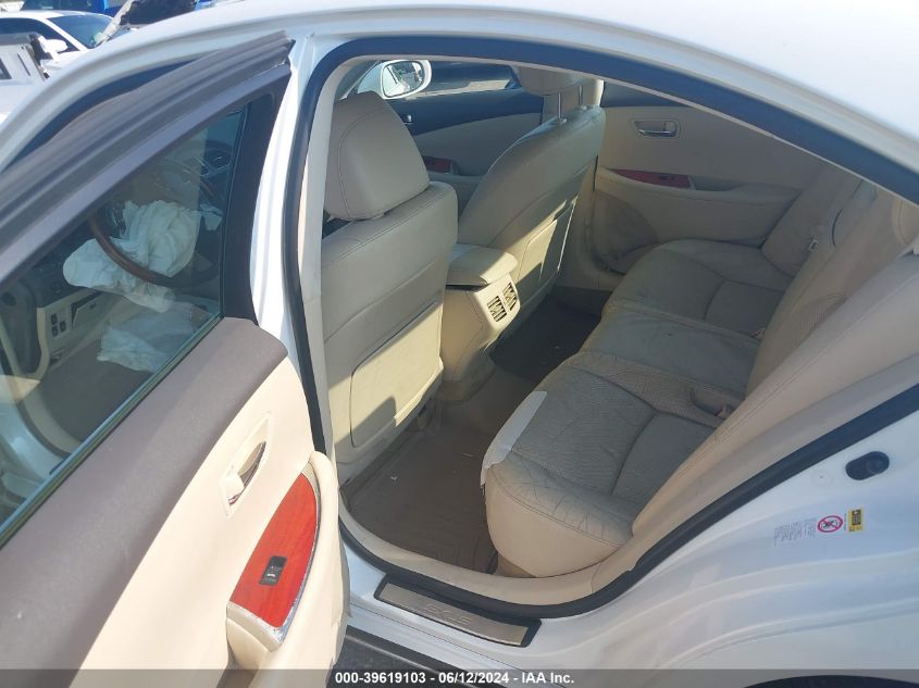 2010 Lexus Es 350 VIN: JTHBK1EG0A2390035 Lot: 39619103