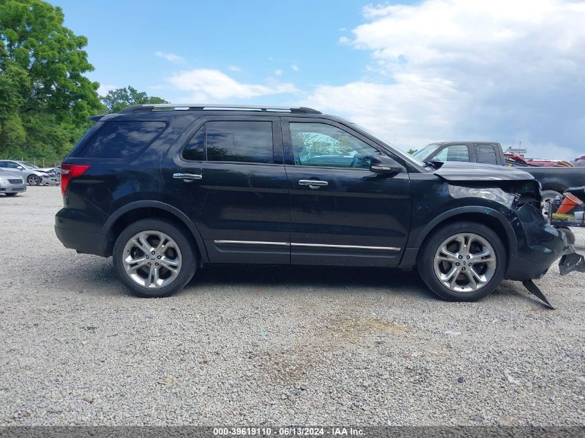 2014 Ford Explorer Limited VIN: 1FM5K8F87EGC59039 Lot: 39619110