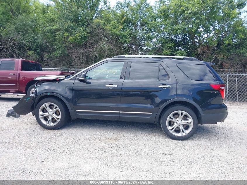 2014 Ford Explorer Limited VIN: 1FM5K8F87EGC59039 Lot: 39619110