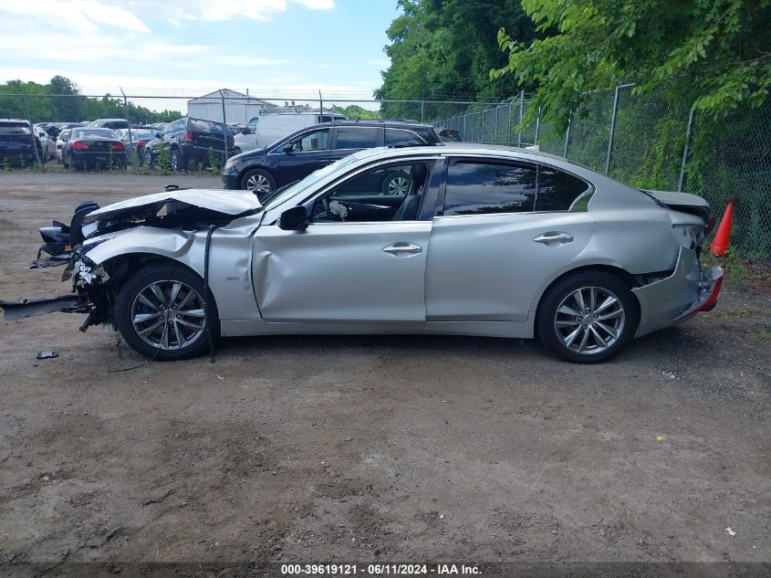 2017 Infiniti Q50 3.0T Premium VIN: JN1EV7APXHM742120 Lot: 39619121