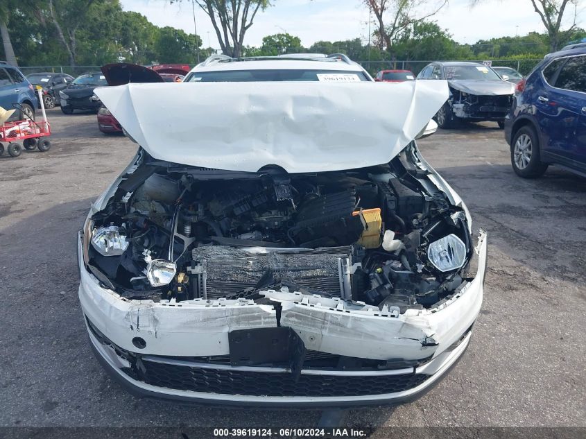 2017 Volkswagen Golf Alltrack Tsi S/Tsi Se/Tsi Sel VIN: 3VWH17AU2HM535721 Lot: 39619124