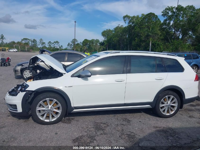 2017 Volkswagen Golf Alltrack Tsi S/Tsi Se/Tsi Sel VIN: 3VWH17AU2HM535721 Lot: 39619124