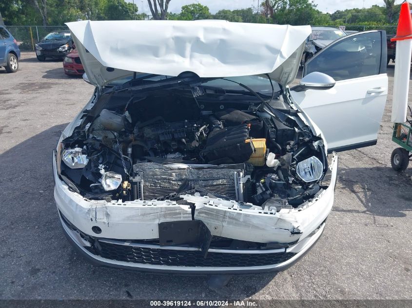 2017 Volkswagen Golf Alltrack Tsi S/Tsi Se/Tsi Sel VIN: 3VWH17AU2HM535721 Lot: 39619124