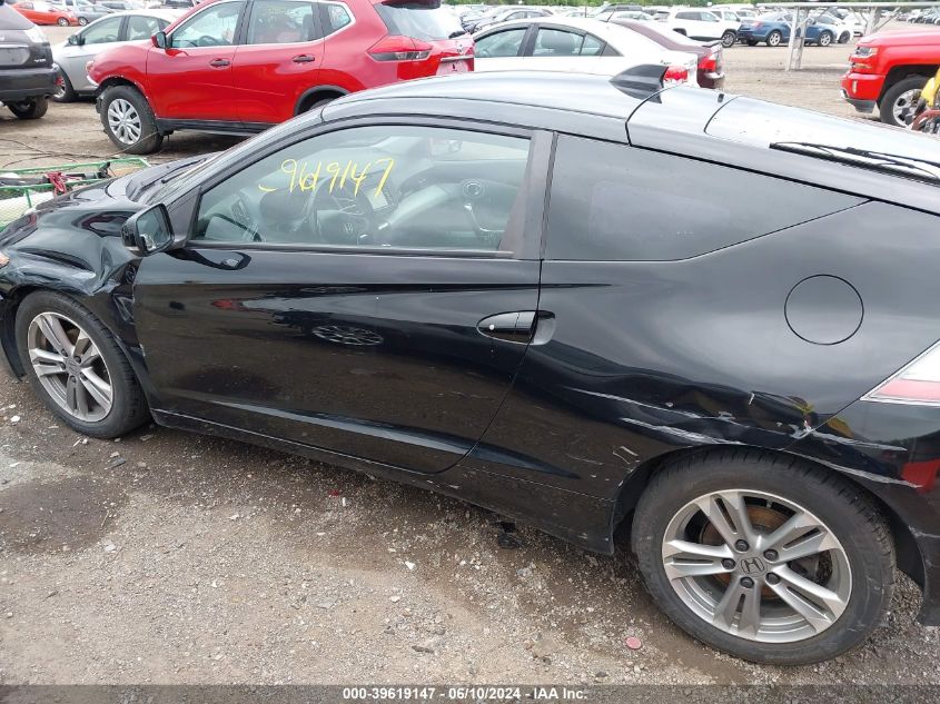 2011 Honda Cr-Z Ex VIN: JHMZF1D61BS001593 Lot: 39619147