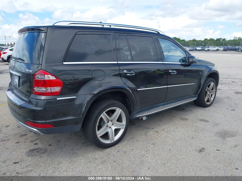 2011 Mercedes-Benz Gl 550 4Matic VIN: 4JGBF8GE8BA640523 Lot: 39619160