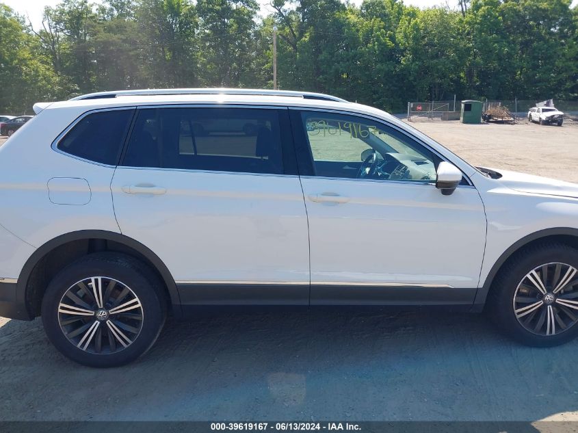 2019 Volkswagen Tiguan 2.0T Se/2.0T Sel/2.0T Sel R-Line/2.0T Sel R-Line Black VIN: 3VV2B7AX0KM110295 Lot: 39619167