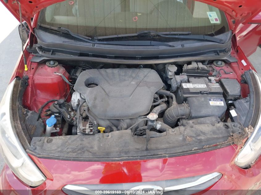 2017 Hyundai Accent Se VIN: KMHCT4AE1HU365678 Lot: 39619169