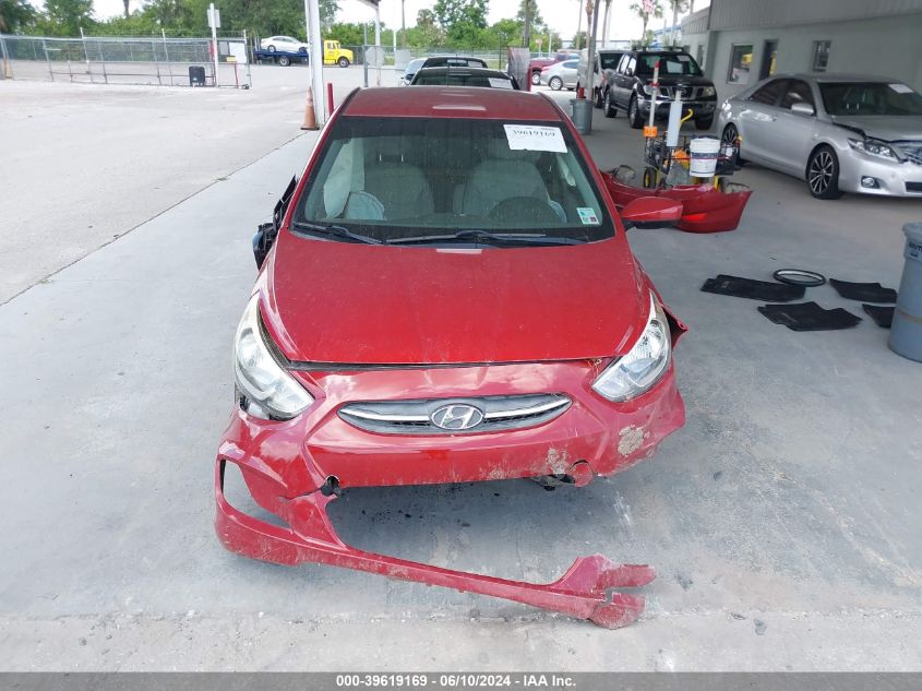 2017 Hyundai Accent Se VIN: KMHCT4AE1HU365678 Lot: 39619169