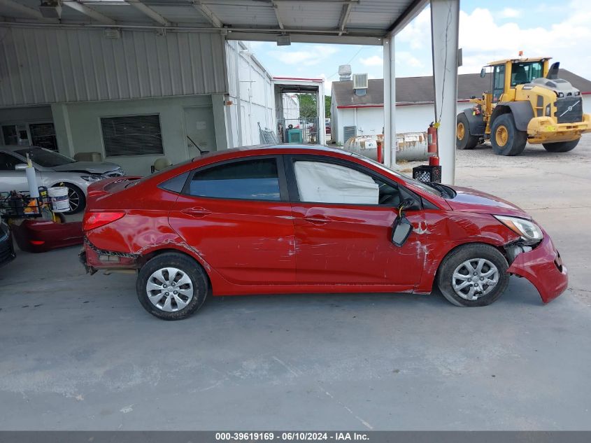 2017 Hyundai Accent Se VIN: KMHCT4AE1HU365678 Lot: 39619169