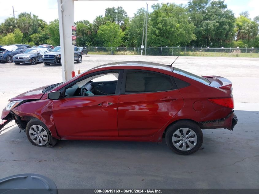 2017 Hyundai Accent Se VIN: KMHCT4AE1HU365678 Lot: 39619169