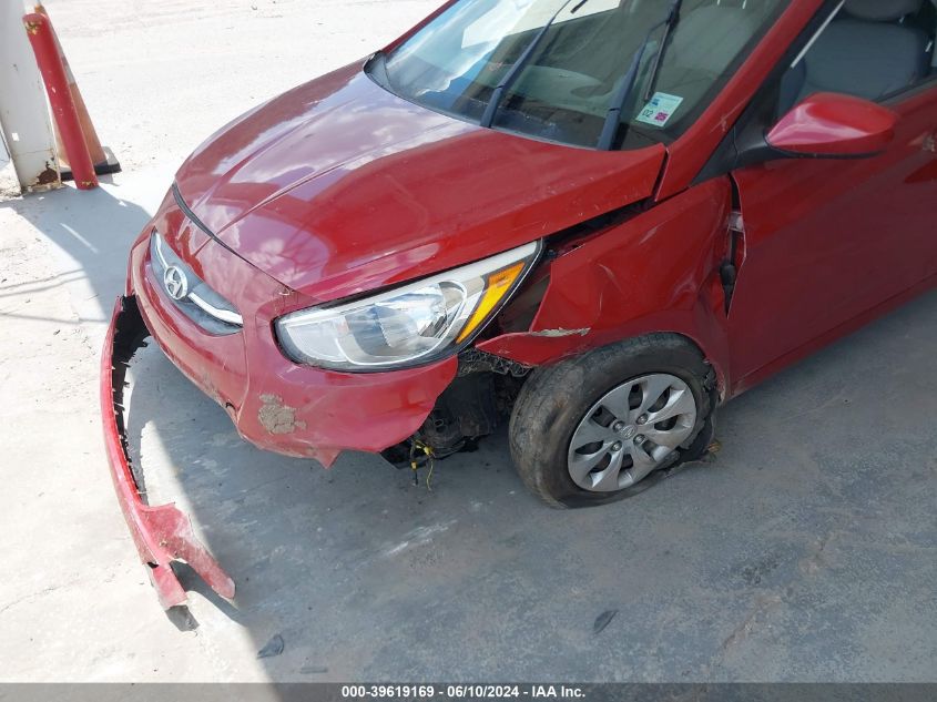 2017 Hyundai Accent Se VIN: KMHCT4AE1HU365678 Lot: 39619169