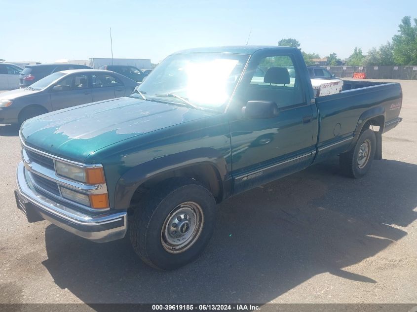 1996 Chevrolet Gmt-400 K2500 VIN: 1GCGK24R3TZ190051 Lot: 39619185