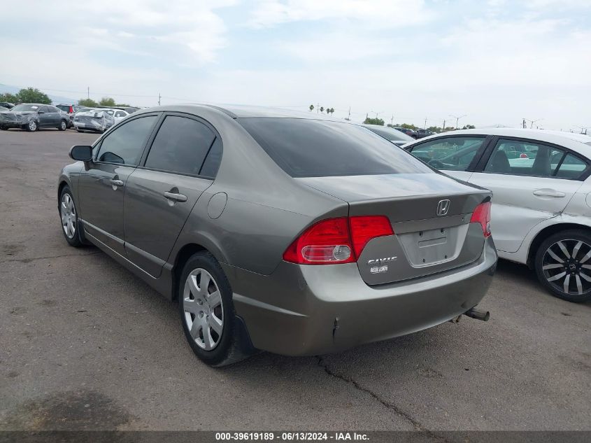 2007 Honda Civic Lx VIN: 1HGFA16597L017759 Lot: 39619189