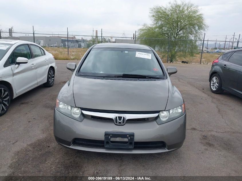 2007 Honda Civic Lx VIN: 1HGFA16597L017759 Lot: 39619189