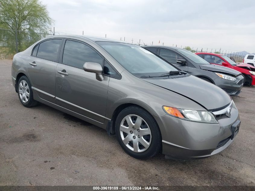 2007 Honda Civic Lx VIN: 1HGFA16597L017759 Lot: 39619189