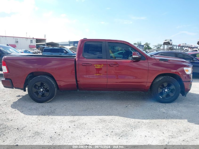 2022 Ram 1500 Big Horn Quad Cab 4X2 6'4 Box VIN: 1C6RREBT9NN113612 Lot: 39619190