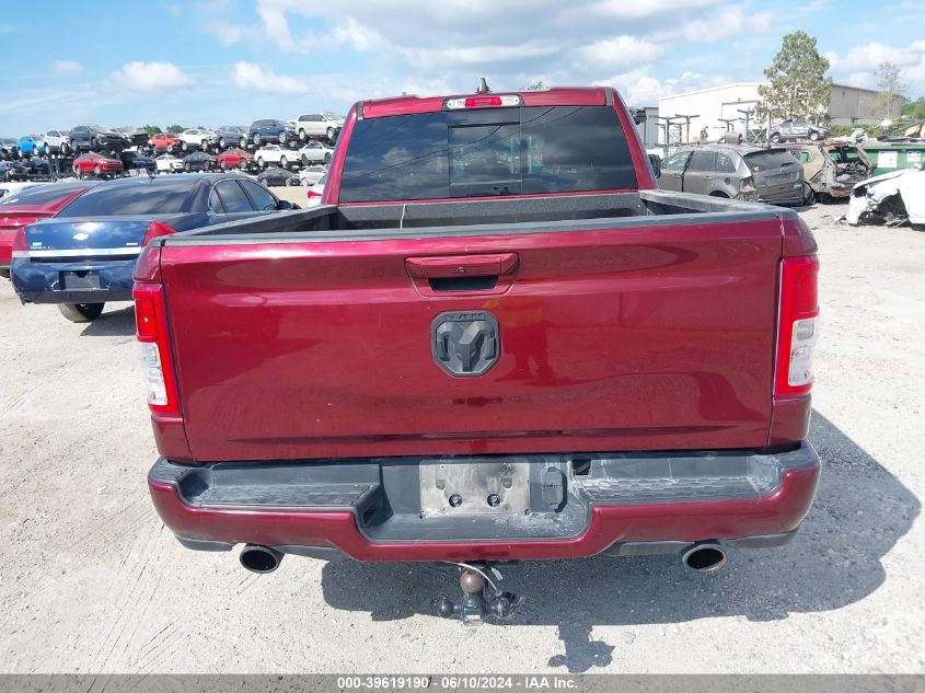 2022 Ram 1500 Big Horn Quad Cab 4X2 6'4 Box VIN: 1C6RREBT9NN113612 Lot: 39619190