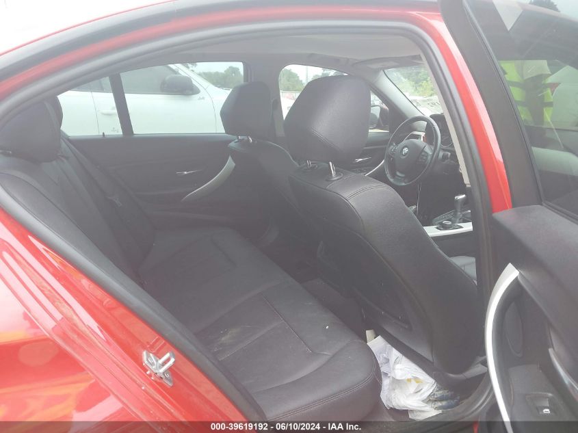 2013 BMW 320I VIN: WBA3B1C51DF078341 Lot: 39619192