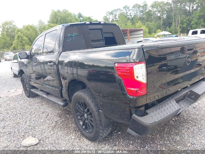 2018 Nissan Titan Sv VIN: 1N6AA1E66JN533539 Lot: 39619212