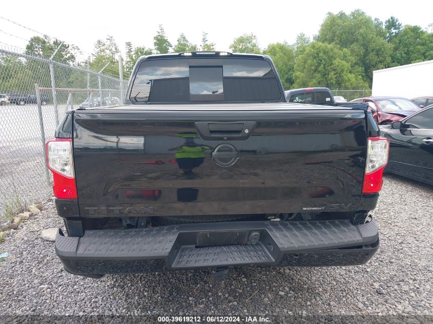 2018 Nissan Titan Sv VIN: 1N6AA1E66JN533539 Lot: 39619212