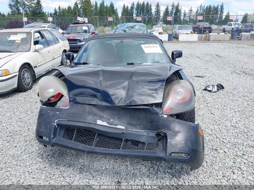 2001 Toyota Mr2 Spyder VIN: JTDFR320010034147 Lot: 39619221