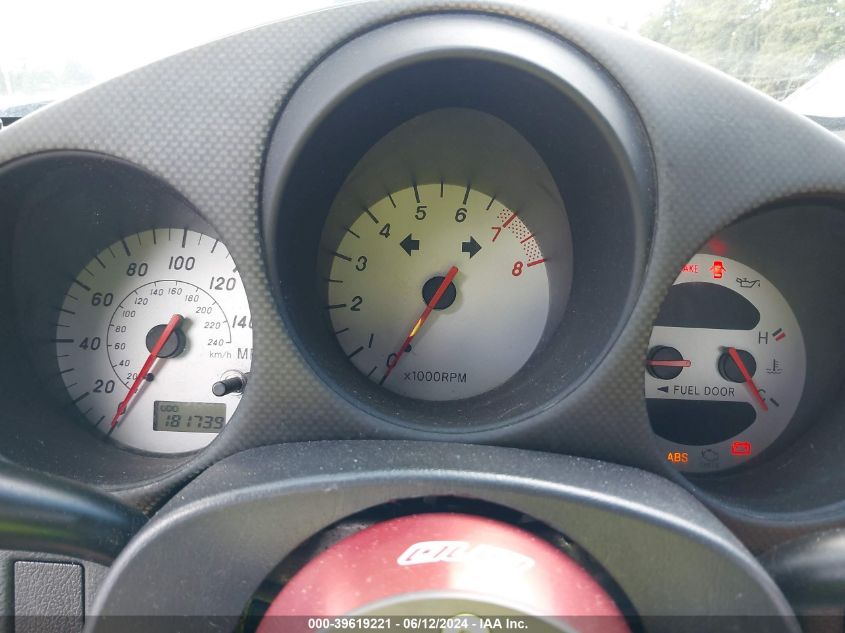 2001 Toyota Mr2 Spyder VIN: JTDFR320010034147 Lot: 39619221