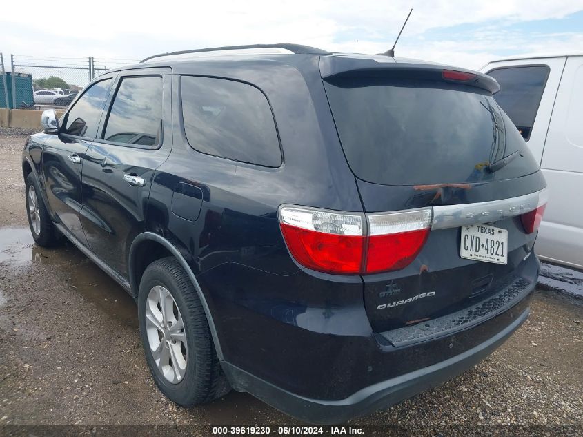 2011 Dodge Durango Crew VIN: 1D4RD4GGXBC697395 Lot: 39619230