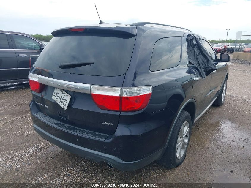 2011 Dodge Durango Crew VIN: 1D4RD4GGXBC697395 Lot: 39619230