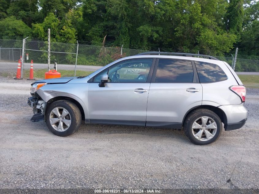2015 Subaru Forester 2.5I Premium VIN: JF2SJADC3FH805535 Lot: 39619231
